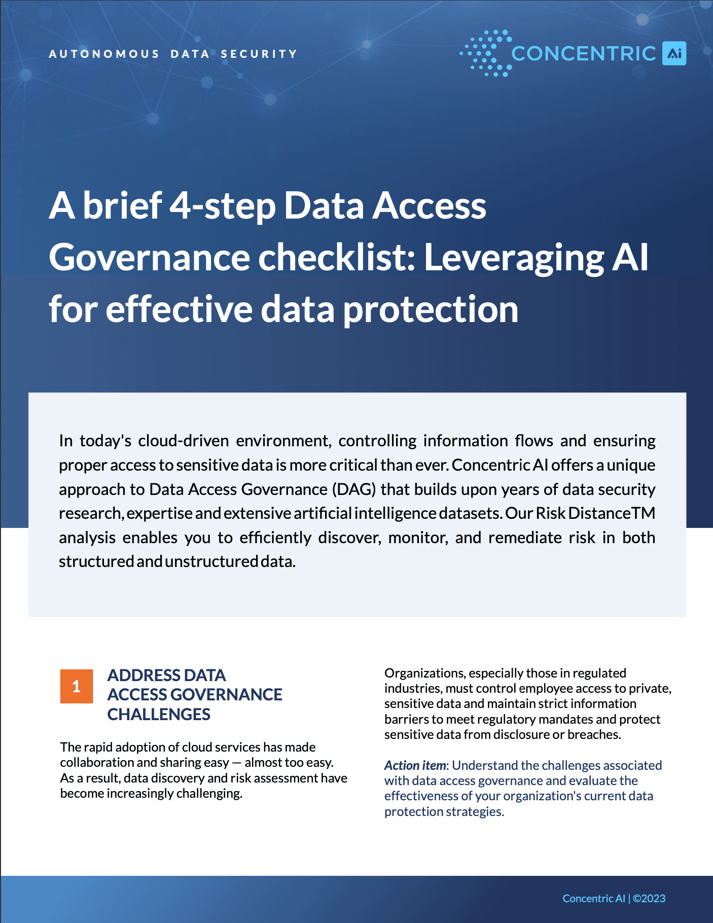 A 4-Step Data Access Governance Checklist