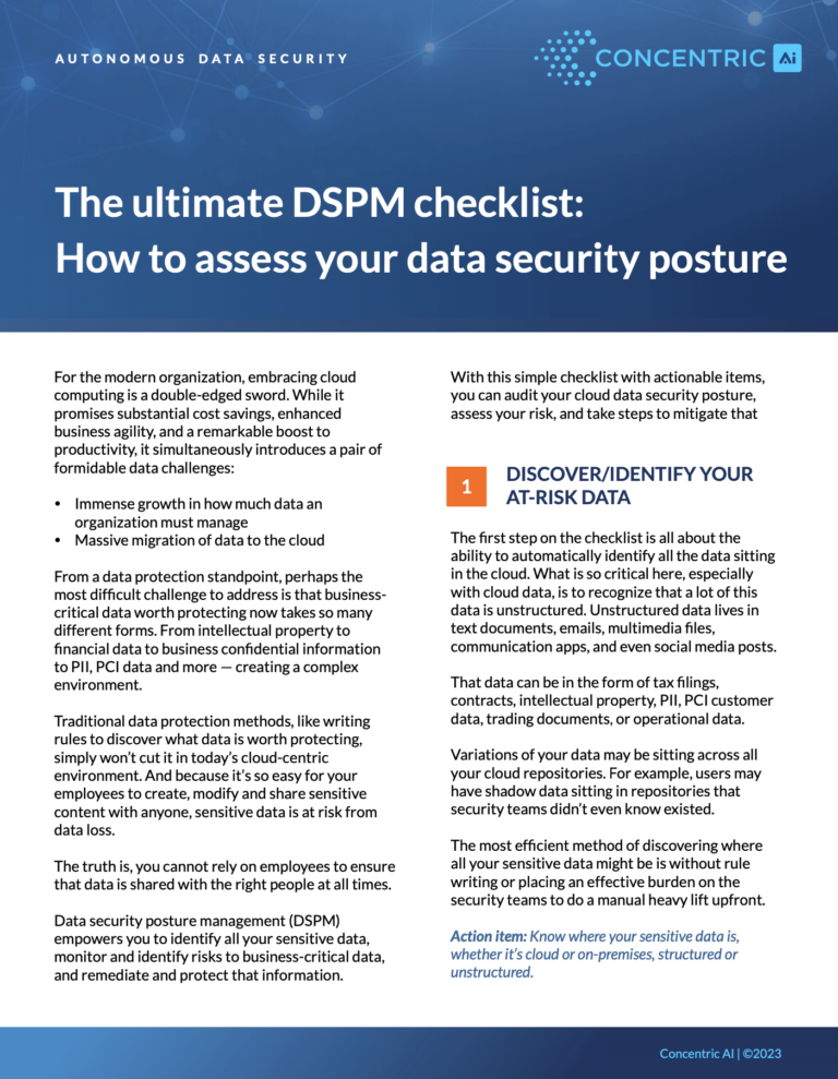 The Ultimate DSPM Checklist